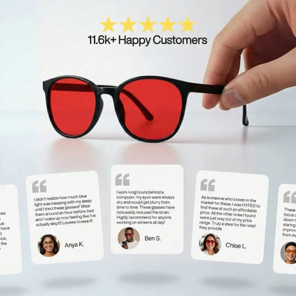 Oculys Circadian™: Bio-Hacking Blue Light Blocking Glasses (Day & Night Protocol)