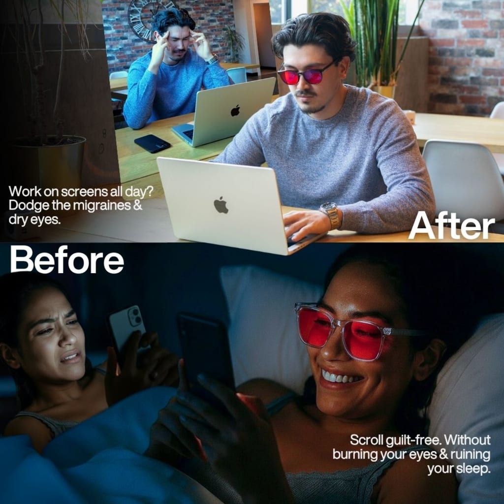 Anti-blue light glasses