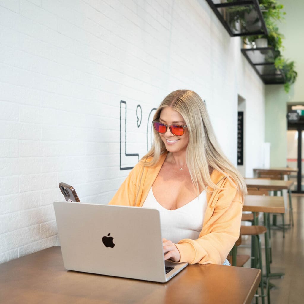 Anti-blue light glasses